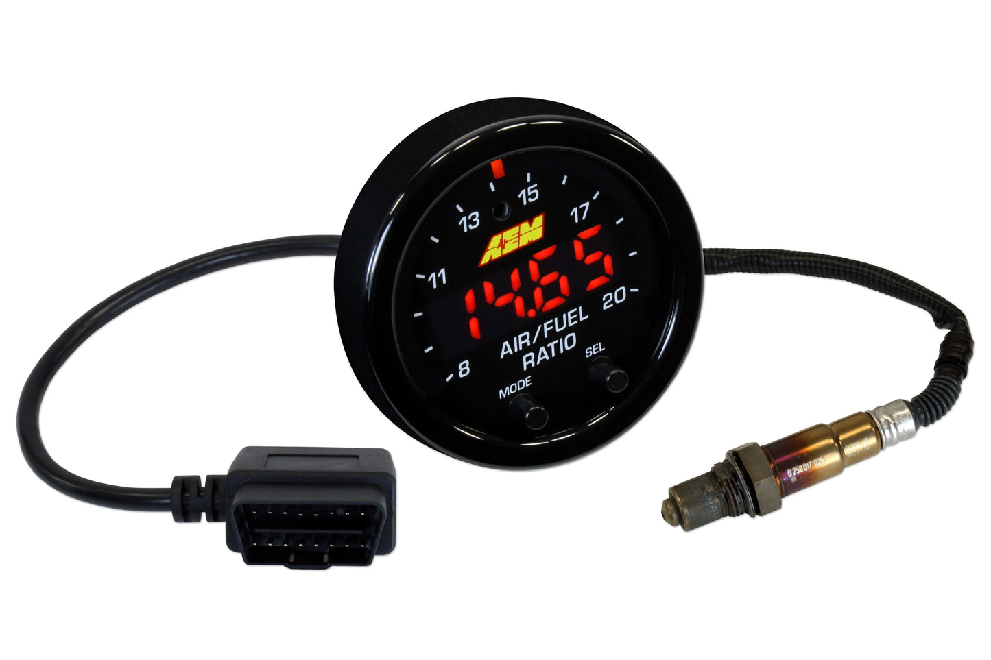 AEM X-Series OBDII Wideband Air/Fuel Ratio Gauge 30-0334