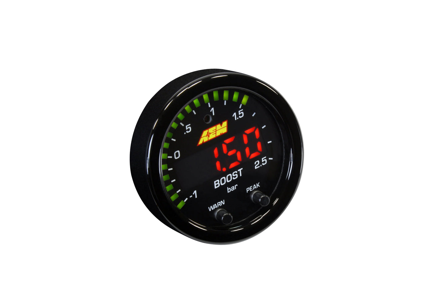 AEM X-Series Digital Boost Pressure Gauge