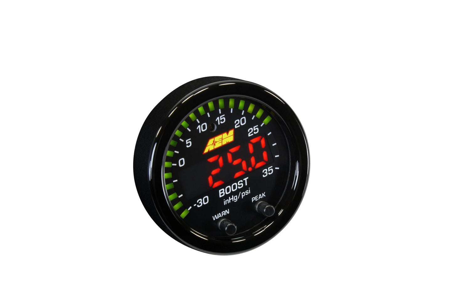 AEM X-Series Digital Boost Pressure Gauge