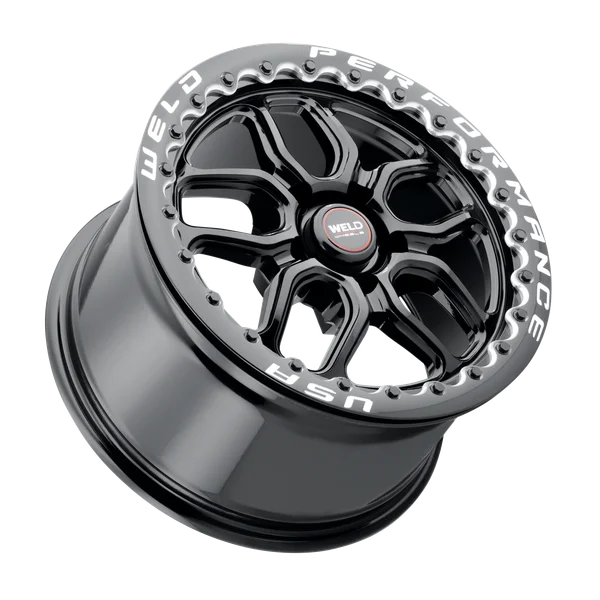 Weld Laguna Single Beadlock (Gloss Black)